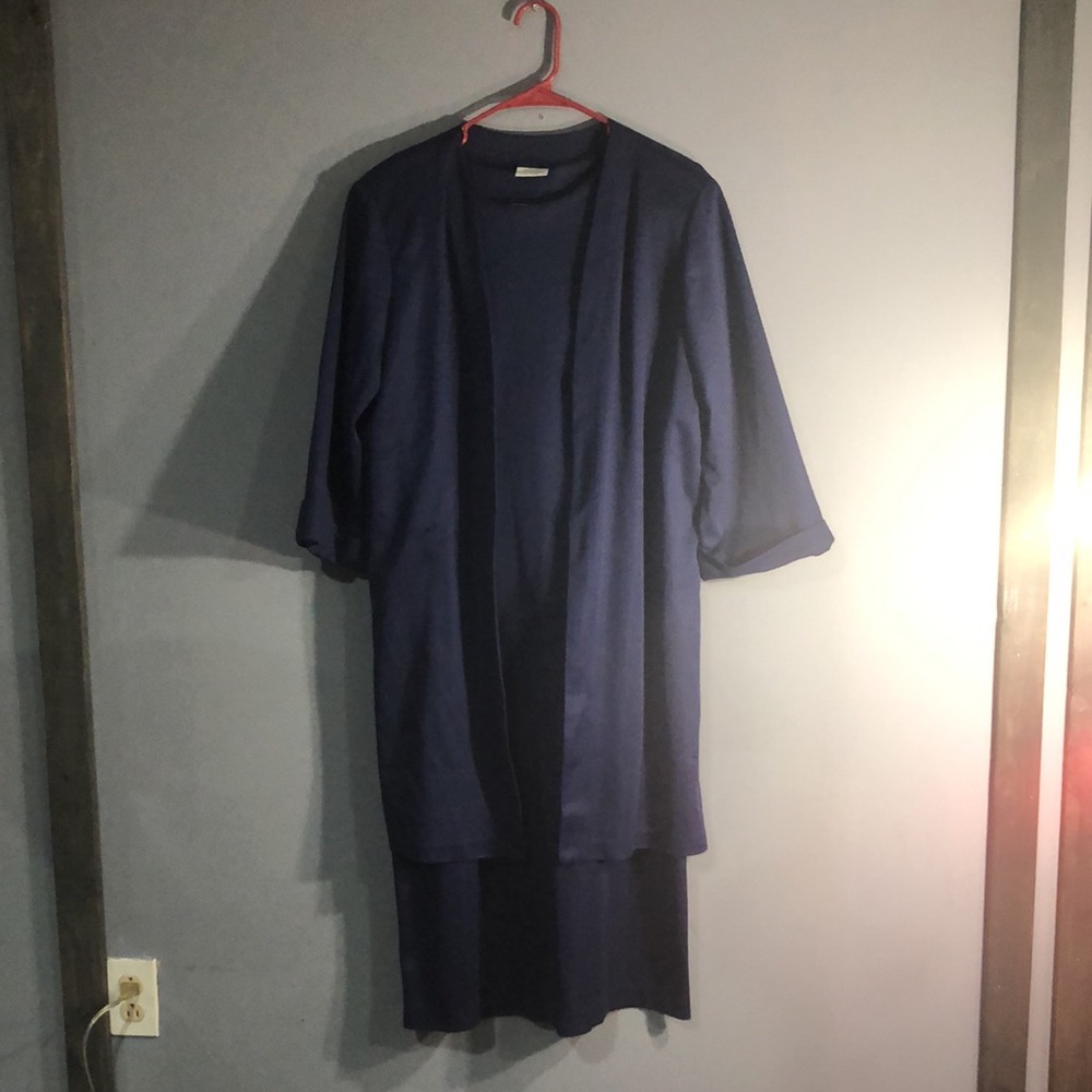Blair boutique blue two piece dress size 16 - Picture 2 of 4